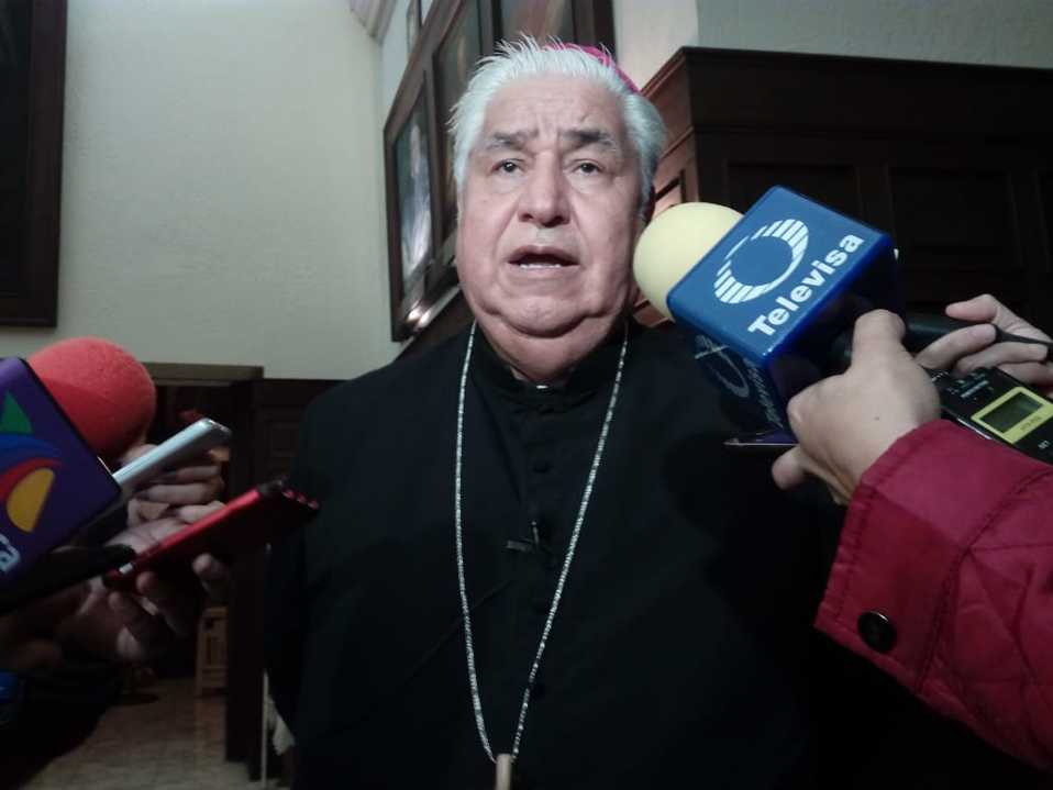 Arzobispo de Monterrey dijo que la ciudadanía debe dejar la justicia en manos del gobierno (Foto: Carolina León)