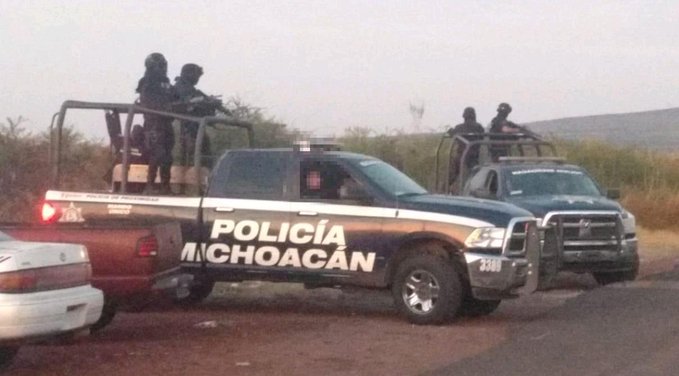 Las autoridades desplegaron un operativo en la zona. (SSP Michoacán)