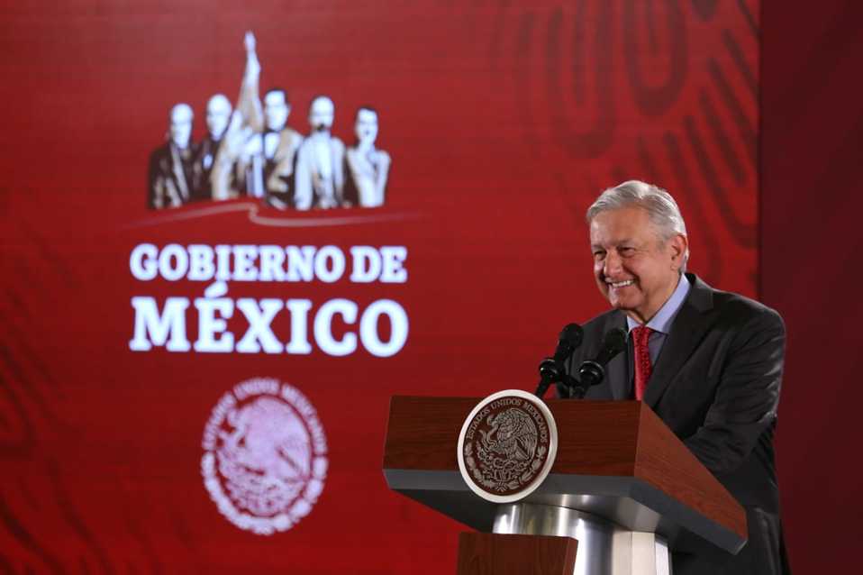 Conferencia de prensa del Presidente del 12 de noviembre. (Octavio Hoyos)