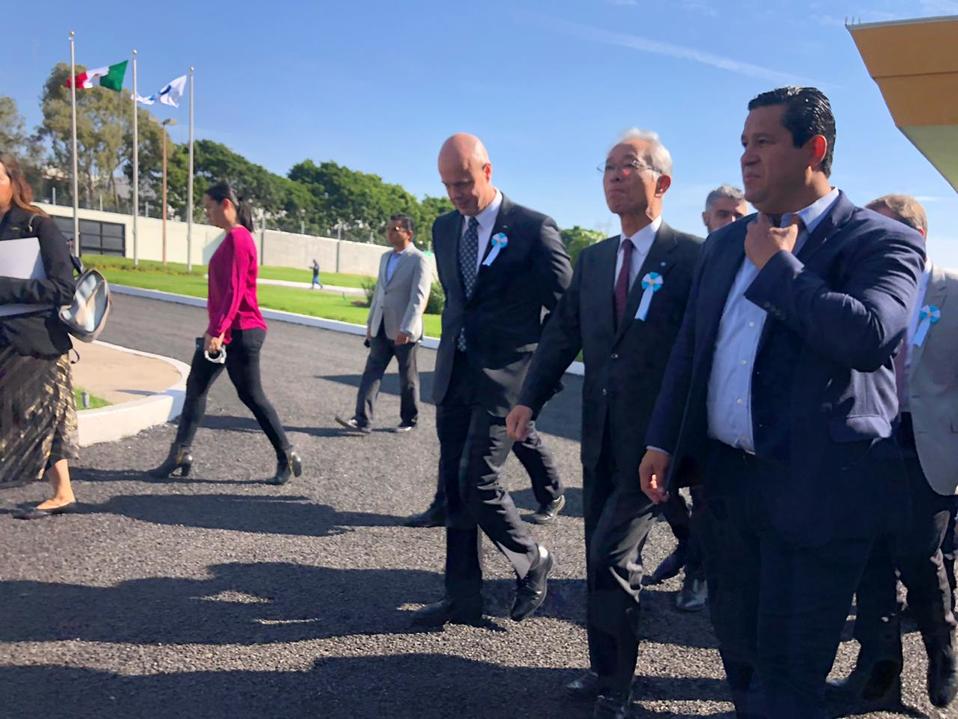 El cónsul de Japón en el estado de Guanajuato agradeció al gobernador la seguridad brindada a su comunidad.