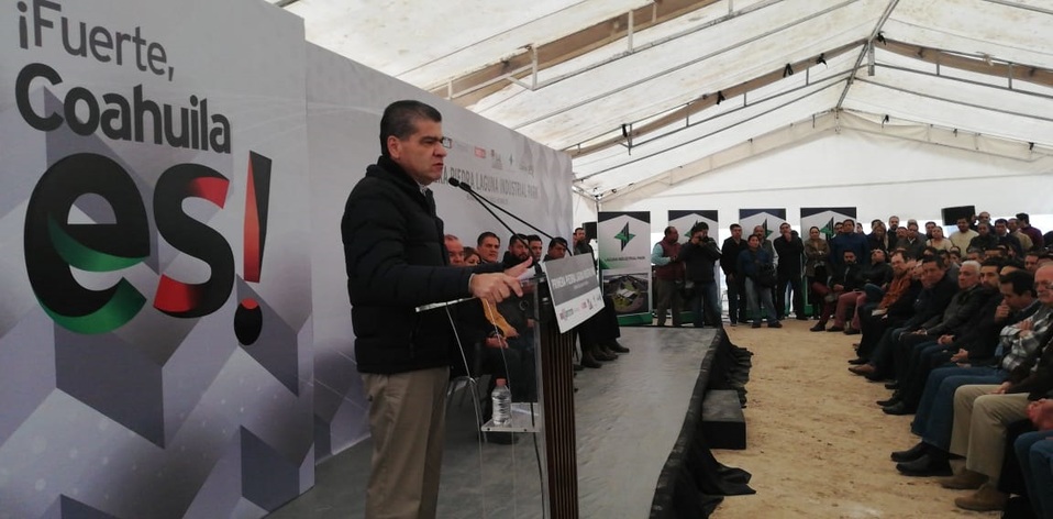 El gobernador destacó el potencial de este proyecto en la Comarca Lagunera. (Especial)