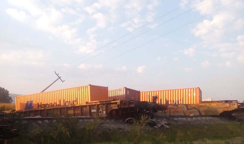 Hasta el momento no se conocen las causas del descarrilamiento. (Cortesía)