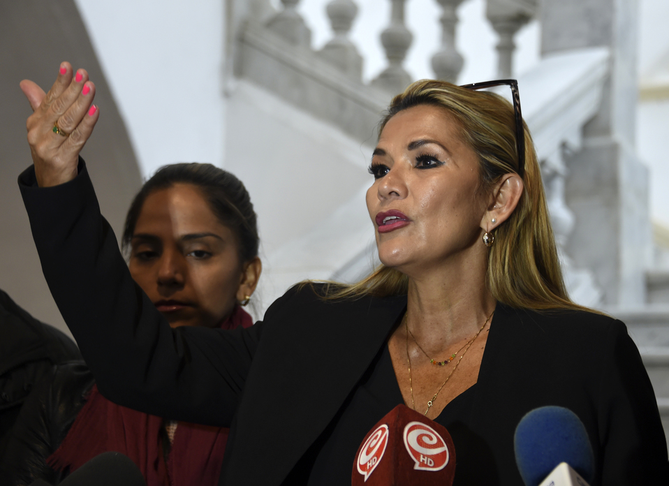 Jeanine Añez (AFP)