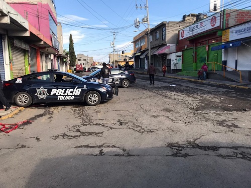 La zona fue acordonada. (Especial)