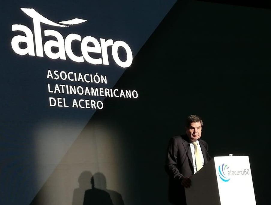 Máximo Vedoya, presidente de Alacero. Foto: Pilar Juárez