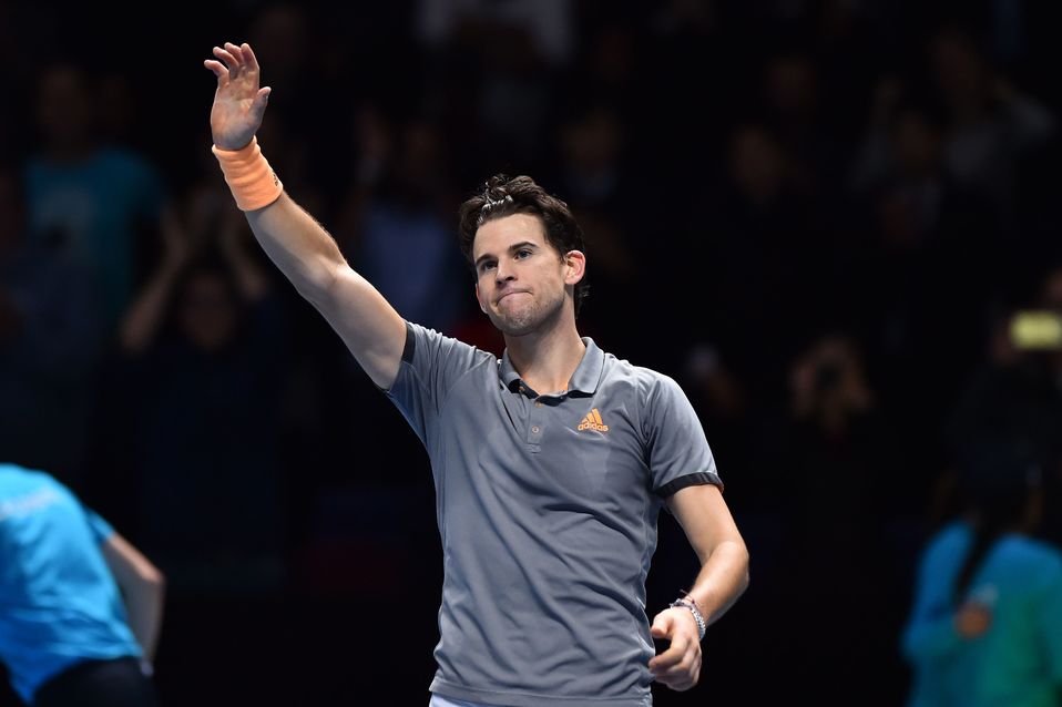 Thiem celebra su pase a la siguente ronda (AFP)