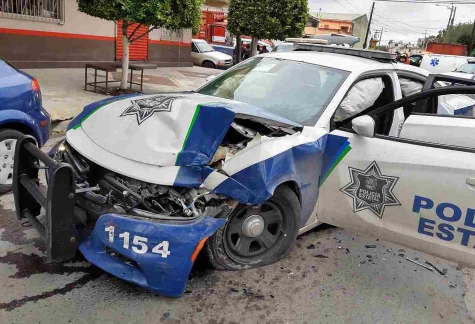 Emboscan a policías estatales. (Especial)