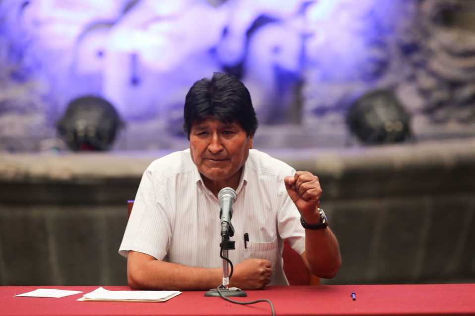 Evo Morales da detalles del golpe de Estado en Bolivia. ( Omar Franco)