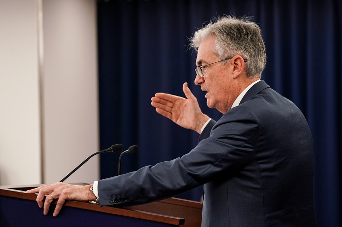 Jerome Powell, presidente de la Reserva Federal de EU. Foto: Reuters