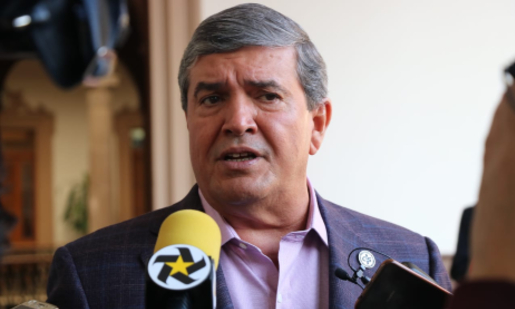 Manuel González, secretario general de Gobierno de NL. (Foto: Orlando Maldonado)