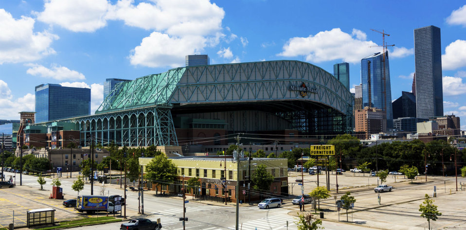 Minute Maid Park, la casa de los Astros de Houston (AP)