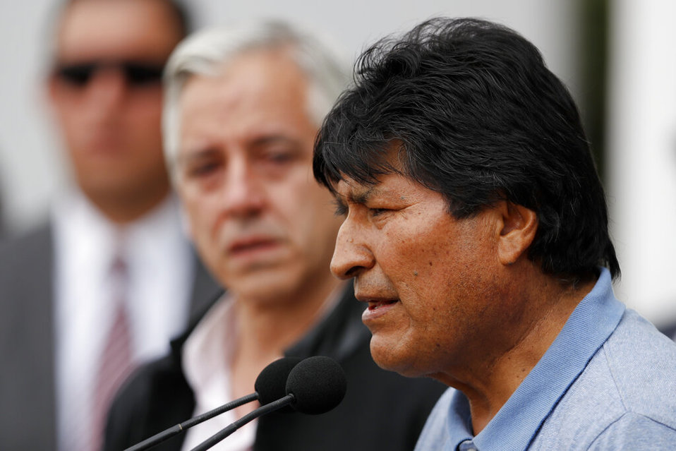 Morales renunció el domingo a la presidencia que había ocupado desde 2006. (AP)