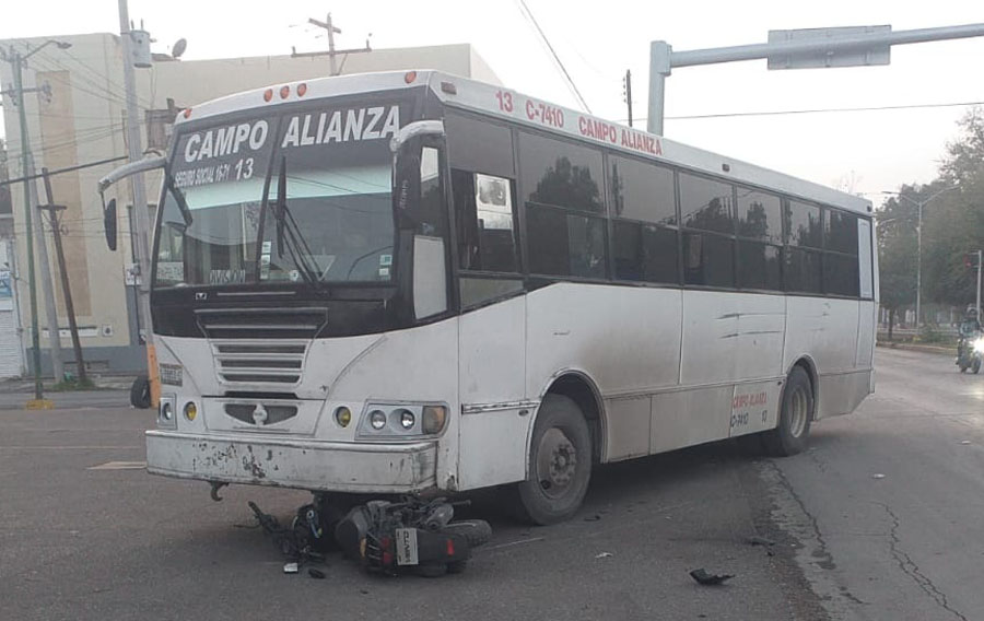 Se informó que el accidente ocurrió alrededor de las 05:30 de la tarde de este miércoles. (Milenio Digital)