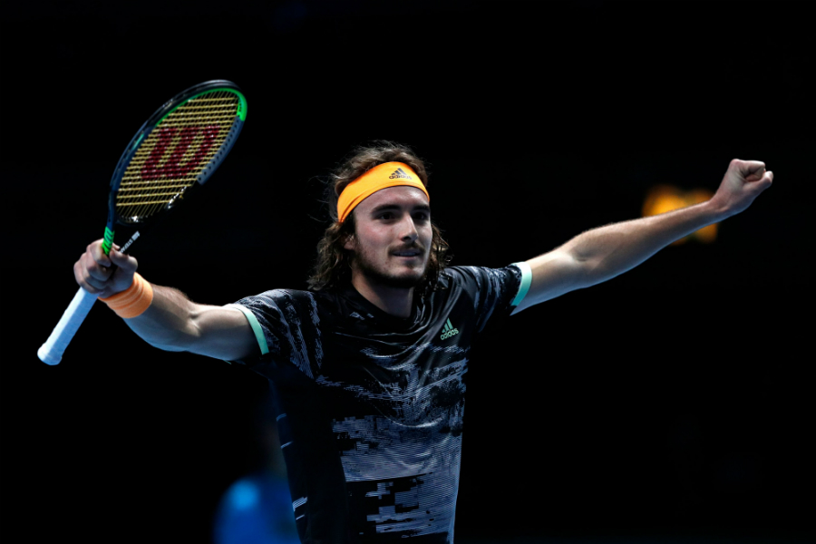 Tsitsipas avanza a la siguiente ronda del ATP Finals (AFP)