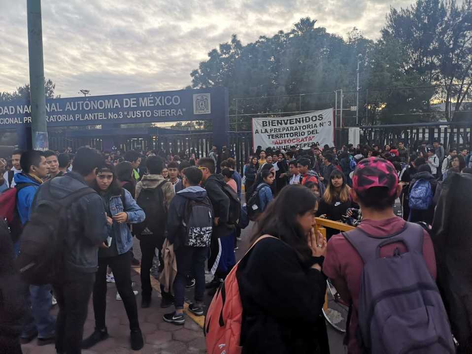 El acceso ha sido restringido a la comunidad estudiantil y a profesores. / César Velázquez