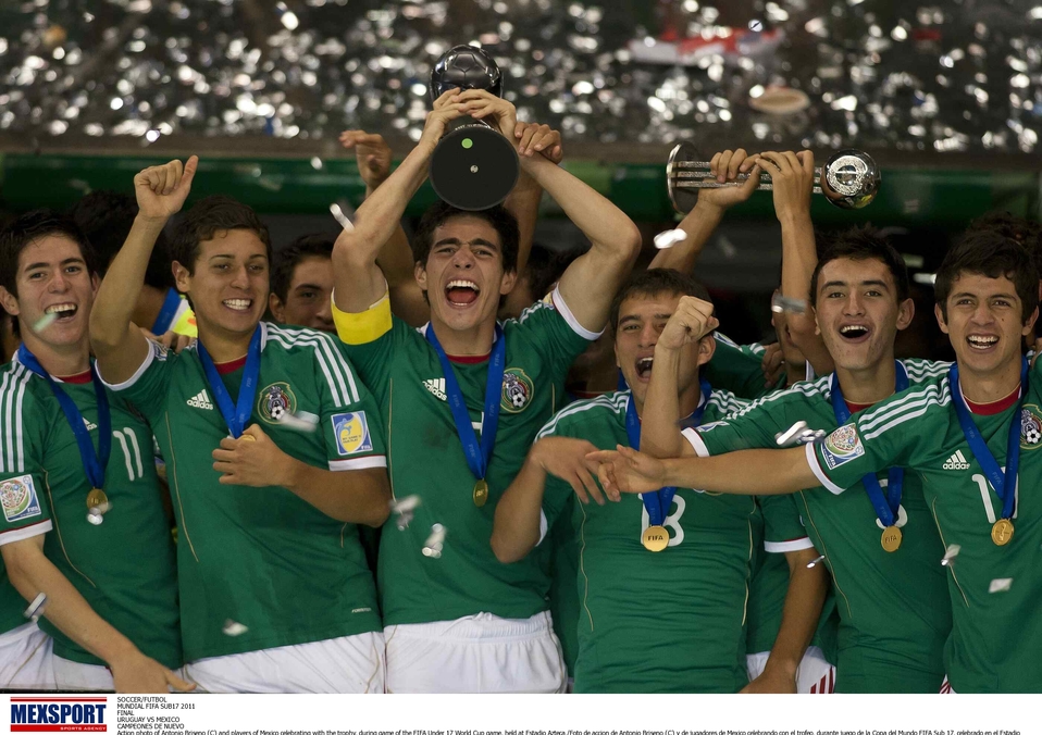 Antonio Briseño, campeón con la selección mexicana en el Mundial Sub 17 de 2011 (Mexsport)