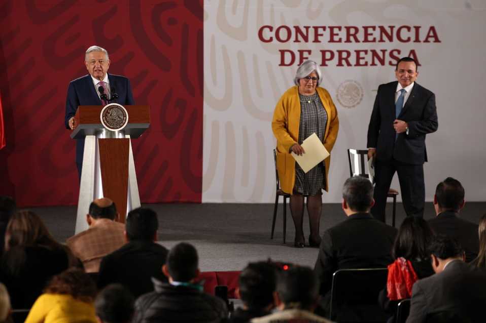 Durante la conferencia se habló sobbre el inicio del "Buen Fin". (Omar Franco)
