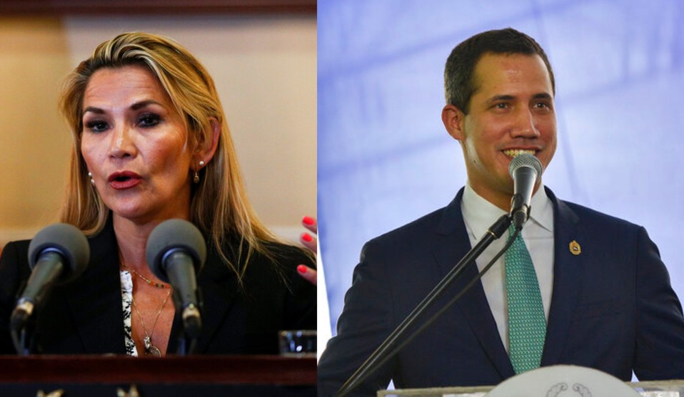 Guaidó es reconocido como presidente encargado de Venezuela por medio centenar de países. (AP)