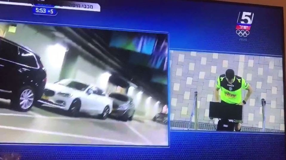 Imágen insólita en el VAR del futbol de Israel que se hace viral (Especial)