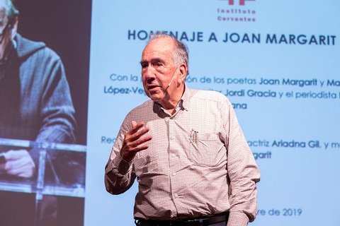 Joan Margarit. (Twitter Instituto Cervantes)