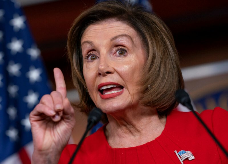 Nancy Pelosi, líder demócrata en el Congreso de Estados Unidos. (AP)