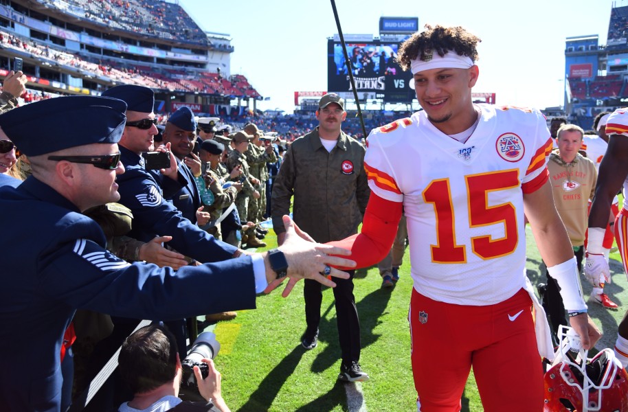 Patrick Mahomes está preparado para su partido en la Ciudad de México (Reuters)