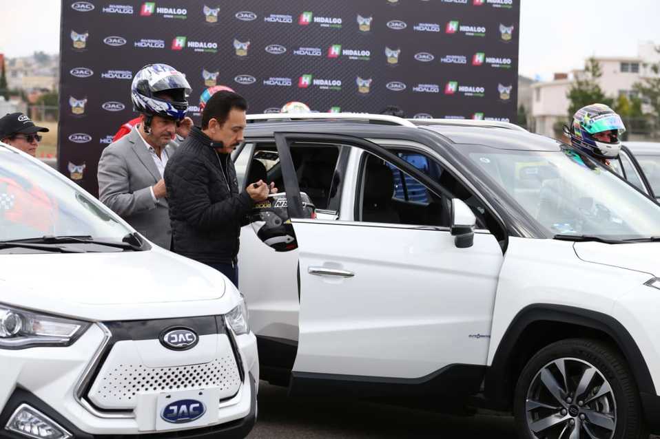 Vehículos eléctricos de JAC. (Jorge Sánchez)