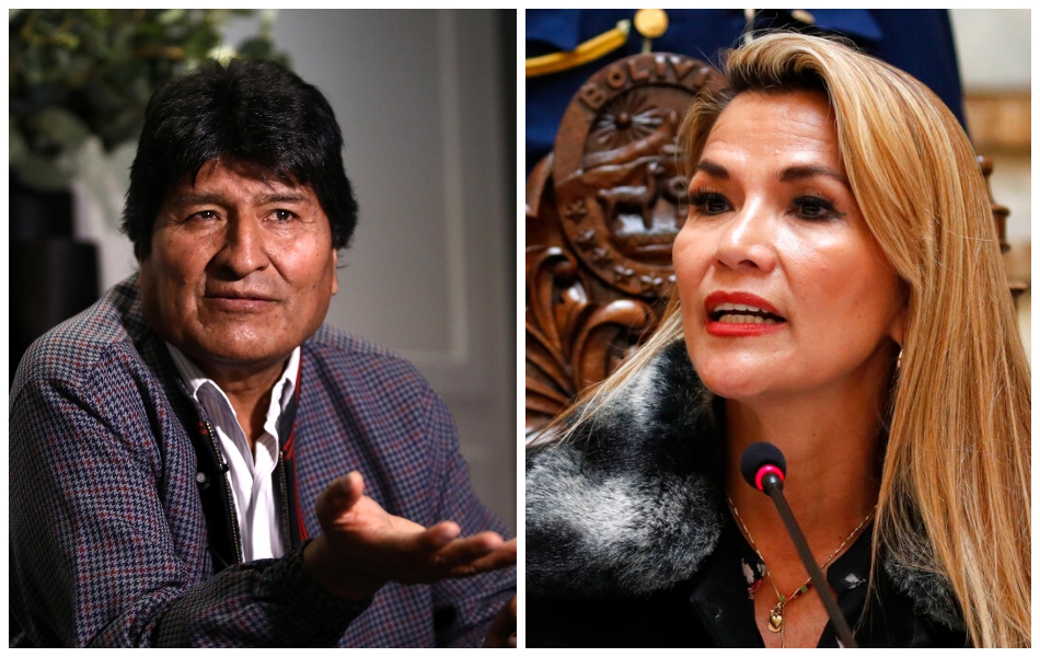 Jeanine Añez tomó la presidencia interina de Bolivia, mientras que Evo Morales se encuentra exiliado en México. (Reuters / AP)