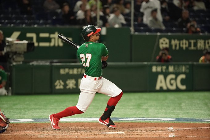 México perdió 2-7 ante Corea del Sur en la Súper Ronda de la Premier 12 (Twitter @Mexicobeis)