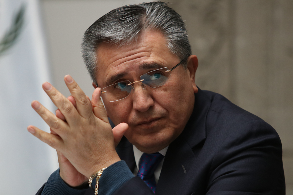 El presidente de la CNDH, Luis Raúl González Pérez, hoy cumple con su último día. (Cuartoscuro)