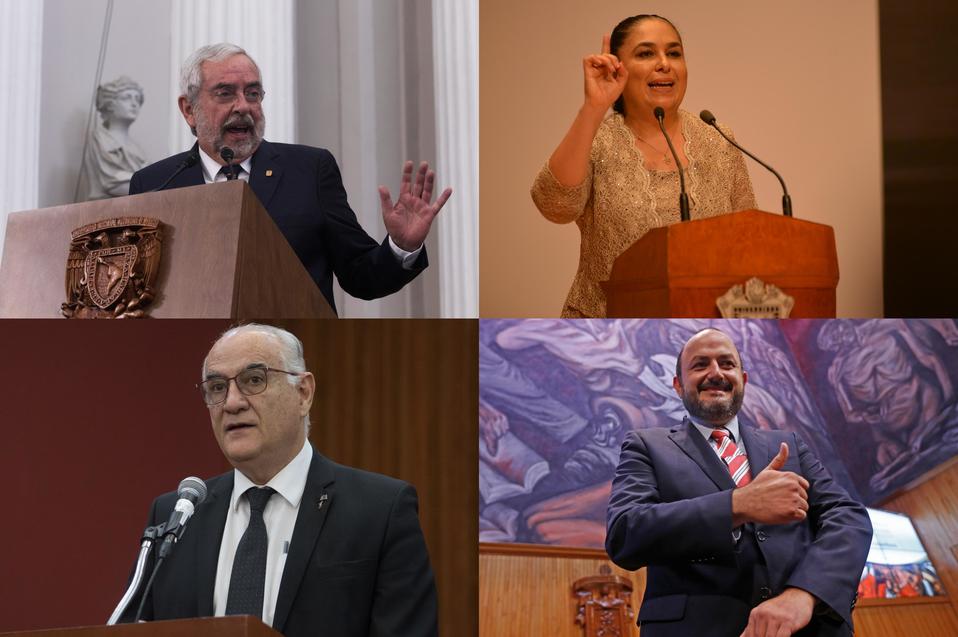 Varios rectores de las principales universidades de México firmaron el manifiesto. (cuartoscuro)