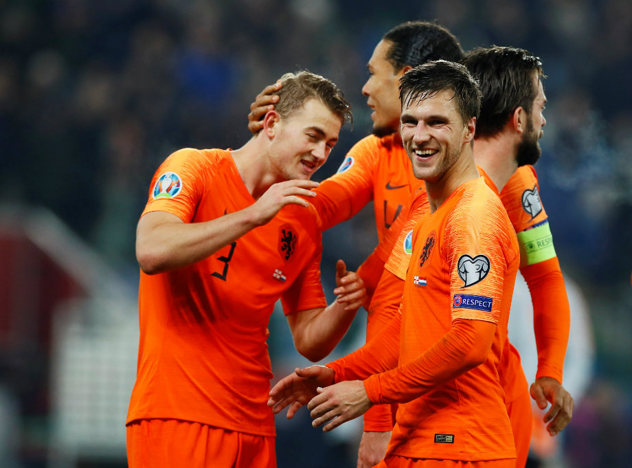 Holanda se clasificó a la Eurocopa del 2020 (Reuters)