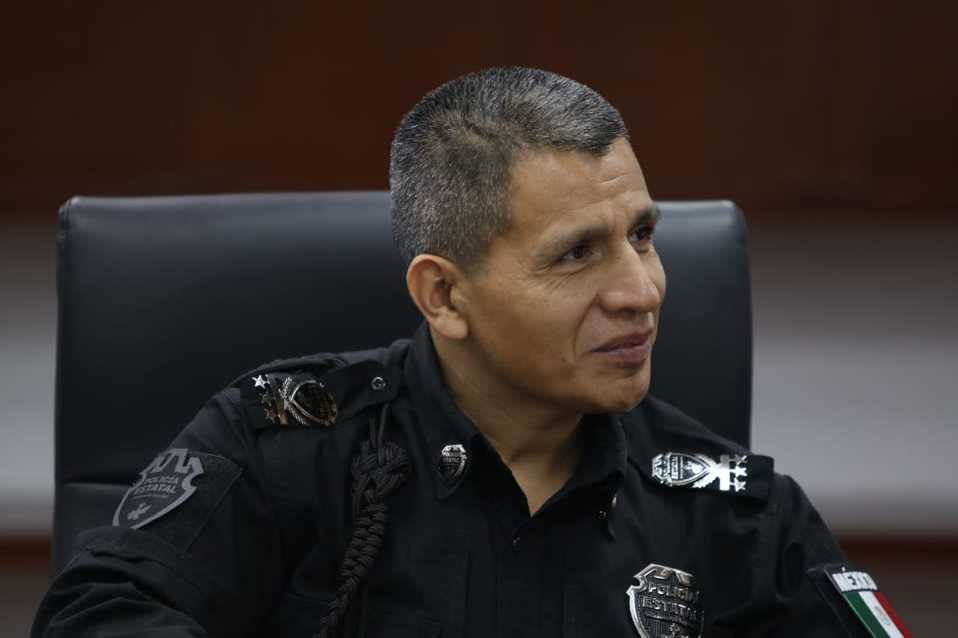 Juan Bosco Agustín Pacheco fue ratificado como Secretario de Seguridad en Jalisco (Tomada de Twitter @SSeguridadJal)