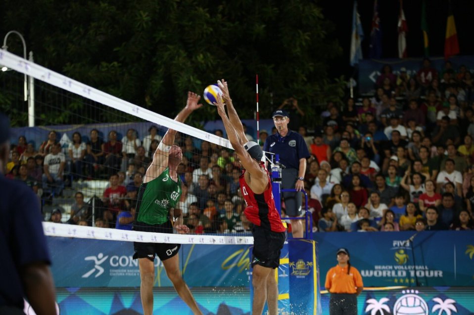 Juan Virgen y Lombardo Ontiveros son eliminados del Tour Mundial de Voleibol de Playa (Twitter @MexBeachVolley)