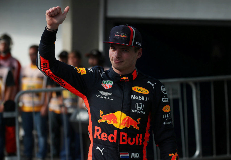 Max Verstappen logra la pole position del Gran Premio de Brasil 2019 (Reuters)