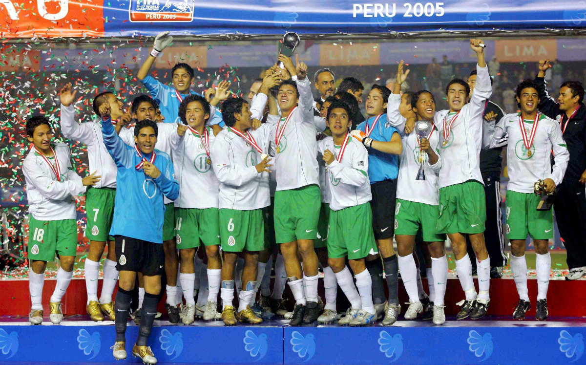 Tri Sub 17, campeón del Mundial en Perú 2005