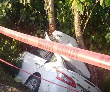 Accidente cobra la vida de tres personas, dos más están heridas (Cortesía)