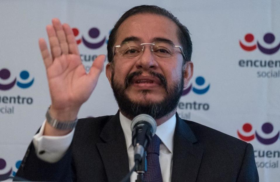 Hugo Eric Flores, líder del extinto Partido Encuentro Social (Cuartoscuro)