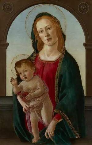 Para esta obra Botticelli utilizó técnicas como en la pintura 'El Nacimiento de Venus'. (Twitter Amgueddfa Caerdydd)
