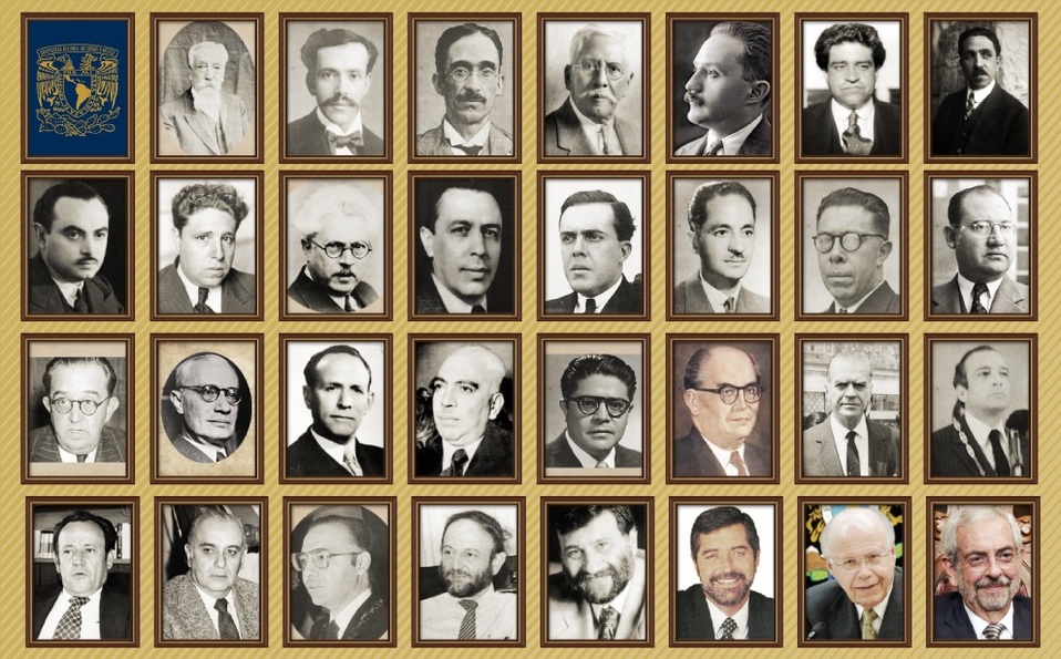 Rectores de la UNAM a lo largo de su historia. (Óscar Ávila/MILENIO)
