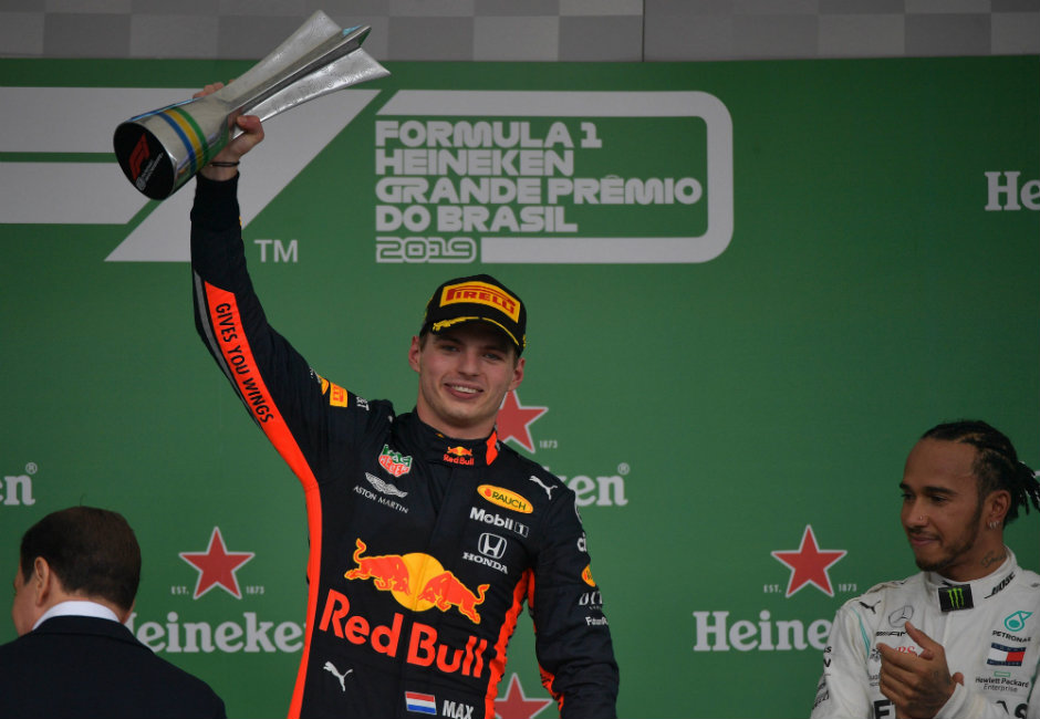 Verstappen se lleva el GP de Brasil (AFP)