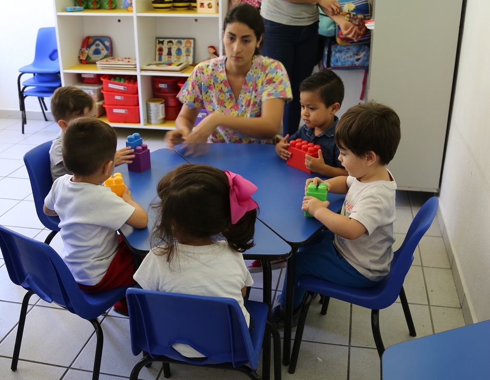 La guardería ofrece servicios de alimentación y pediatría. (ESPECIAL)