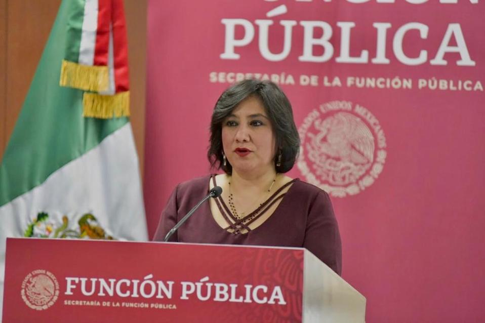 Irma Eréndira Sandoval afirmó que el dinero se está usando para programas de bienestar. (Rubén Mosso)