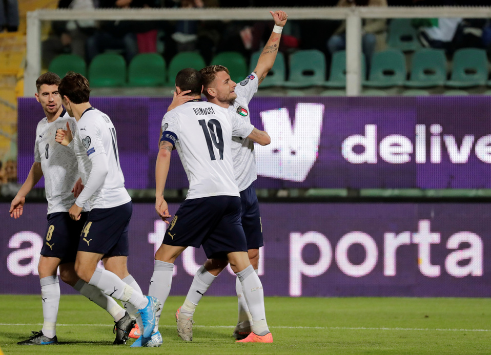 Italia golea a Armenia y termina invicta la eliminatoria rumbo a la Euro 2020 (Reuters)