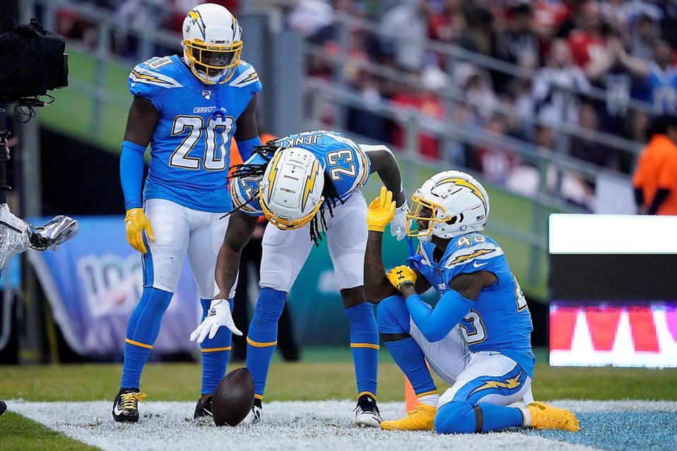 Los Chargers hicieron historia en el Estadio Azteca (Imago7)