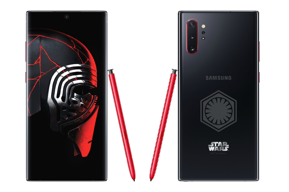 El Samsung Galaxy Note 10 Plus de Star Wars no llegará a México. (Samsung)