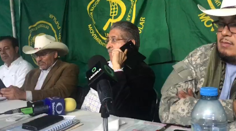 Álvaro López, dirigente de la Unión Nacional de Trabajadores Agrícolas (Especial)
