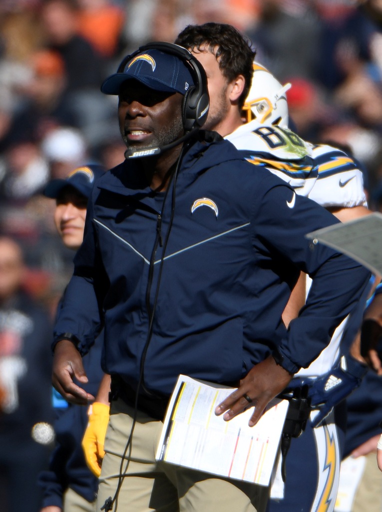 Anthony Lynn, headcoach de los Chargers (Reuters)