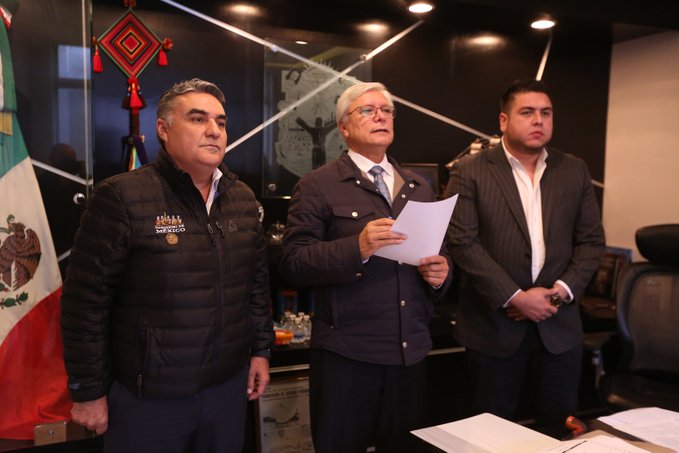Bonilla Valdéz explicó que la denuncia es por malversación de fondos por mil 200 millones de pesos. (Tomada de @BCGobierno)