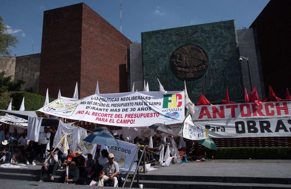 Integrantes de Antorcha Campesina se reunirán con diputados. | Cuartoscuro